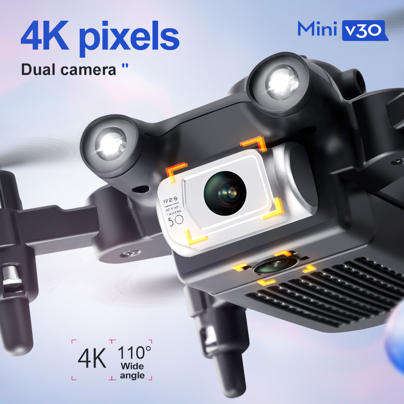 Mini V30 WiFi FPV Drone With 4 - Drone Racing Camera 评论和价格