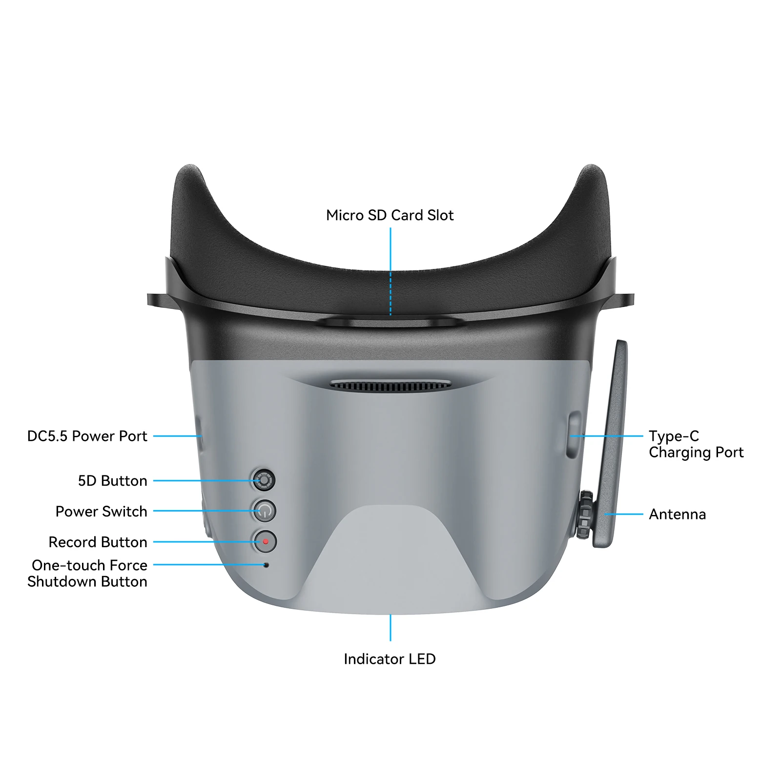 BetaFPV VR04 FPV Goggles-Analo - Drone Racing Goggles 评论和价格